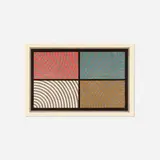 Sol LeWitt, Arcs From Four Corners, 1986, woodcut and ink on paper