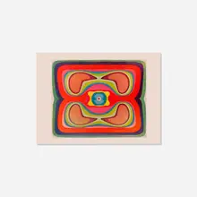Gernot Bubenik, Eizelle, 1966, aquatint on paper