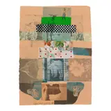 Robert Rauschenberg, Damper, 1980, solvent transfer and fabric collage on paper