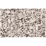 Jean Dubuffet, Texte Logologique III (from Parade funèbre pour Charles Estienne), 1967, marker on paper