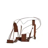 Anthony Caro, Table Piece CCCLXV, 1976-77, steel, rusted and varnished