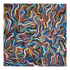 Sol LeWitt, Squiggly Brushstrokes, 1997, gouache on paper