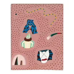 Jim Nutt, Minor Likes, circa 1972, acrylic and graphite on board
