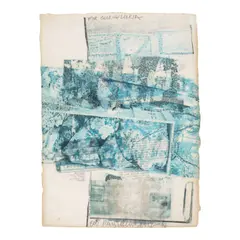 Robert Rauschenberg, Untitled, 1986, solvent transfer on paper