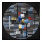 Adolf Fleischmann, Composition #94 (Circular Balance), 1956, oil on canvas