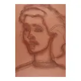 Alex Katz, Vivien, 1988, sanguine, charcoal and graphite on paper