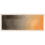 Ed Ruscha, Streaks of Oil, 1972, gunpowder and pastel on paper