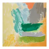Friedel Dzubas, Sacrum, 1987, Magna on canvas