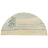 Camille Pissarro, Éragny, circa 1890, watercolor on paper