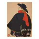 Henri de Toulouse-Lautrec, Aristide Bruant, dans son cabaret (Delteil 348, Adhémar 15, Wittrock P9, Adriani 12)
