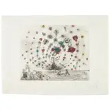Salvador Dalí, Argus (Field 63-3), 1963, Etching and engraving with hand-coloring on japon paper