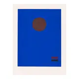 Adolph Gottlieb, Blue Night (Associated American Artists 68), 1970, Screenprint in colors on wove paper