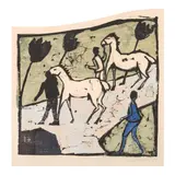Weisse Pferde (Dube H 242) by Erich Heckel, 1912, offered Apr 2026