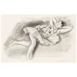 Henri Matisse, Danseuse étendue au divan, from Dix Danseuses (Duthuit 484), 1925-26, Lithograph on Arches paper