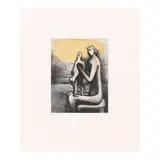 Henry Moore, Mother and Child (Cramer 671; 672; 674-676; 679-685; 686-697; 699), 1983, various sizes
