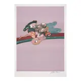 Francis Bacon, Triptych (Sabatier 32), 1975, Offset lithograph in colors on wove paper