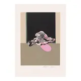 Francis Bacon, Center panel, from Triptyque Août 1972 (Sabatier 23), 1979, Lithograph in colors on wove paper