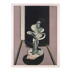Francis Bacon, Seated Figure (Sabatier 7), 1992