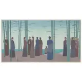 Will Barnet, Spring Morning, 1985, Screenprint in colors on wove paper