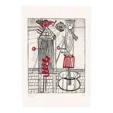 Louise Bourgeois, He Disappeared Into Complete Silence (Wye 1229)