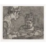 Lucian Freud, After Chardin (Treves 88), 2000, Etching on wove paper