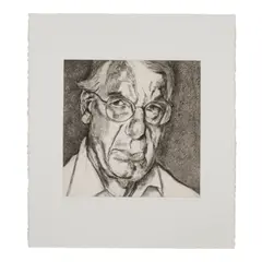 New Yorker (Treves 111) by Lucian Freud, 2006, Etching on wove paper, sold Apr 2026