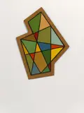 Raúl Lozza, Pintura No. 15, 1945, Öl und Collage auf Holz