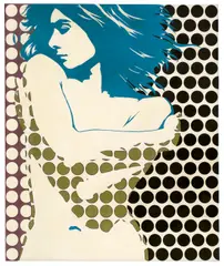 Werner Berges, VANESSA, 1969, Acryl auf Leinwand