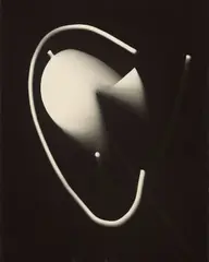 László Moholy-Nagy, Ohne Titel, 1939, Vintage. Photogramm auf Silbergelatinepapier. Unikat