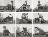 Bernd und Hilla Becher, 9-teilige Photoarbeit, 1974, 9 Silbergelatineabzüge, Agfa-Papier