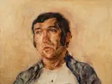 Marwan, Männerportrait, 1972, Öl auf Leinwand