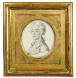 Adolph von Menzel, Brustbild Friedrichs des Großen als junger König