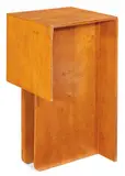 End table by Kem (Karl Emanuel Martin) Weber, c. 1938, Custom designed for Walt Disney Studios' animation offices, sold May 2016