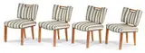 Paul Laszlo, Dining chairs (4), c. 1948, Brown-Saltman