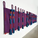 Sheila Hicks, Untitled, 1975, Cotton and applied wrapped cordage