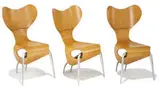 Ron Arad, Empty Chairs (6), 1993, Driade for the Aleph Collection