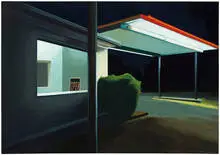 John Register, Motel: Route 66, 1991, Oil on canvas