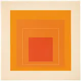White Line Square VI (from White Line Squares Series) by Josef Albers, 1966, 3-color lithograph on Arches Cover paper, sold May 2016