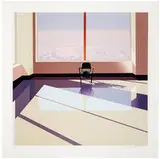 John Register, Waiting Room for the Beyond, 1988, Silkscreen on paper