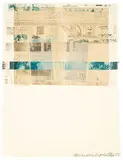 Robert Rauschenberg, Arcade, 1975, Color lithograph on paper