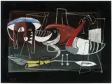Emerson Woelffer, Cook and Fish