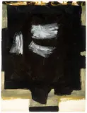 Madrid; Forio (2) by Emerson Woelffer, 1959, Oil and mixed media on paper, sold May 2016