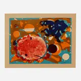 John Grillo, Untitled, 1964, lithograph in colors on BFK Rives