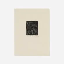 Jasper Johns, 0 through 9 (for the Skowhegan School of Painting and Sculpture), 1976, lithograph on Torinoko Japan