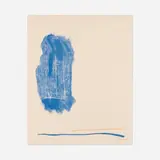 Lines for St. Gallen by Robert Motherwell, 1971, lithograph in colors on buff Arches Cover, sold Jun 2023