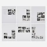 John Baldessari, Six Rooms, 1993, photolithograph on Sennelier Bristol D8