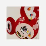 And Then x 6 (Red: The Polke Method) by Takashi Murakami, 2013, offset lithograph in colors, sold Jun 2023