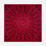 Suiko (from the Empresses series) by Damien Hirst, 2022, laminated giclée print on aluminum composite panel screenprinted with glitter, sold Jun 2023