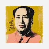 Mao by Andy Warhol, 1972, screenprint on paper, sold Jun 2023