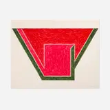 Union by Frank Stella, 1974, lithograph and screenprint in colors on Arches 300 gram, sold Jun 2023